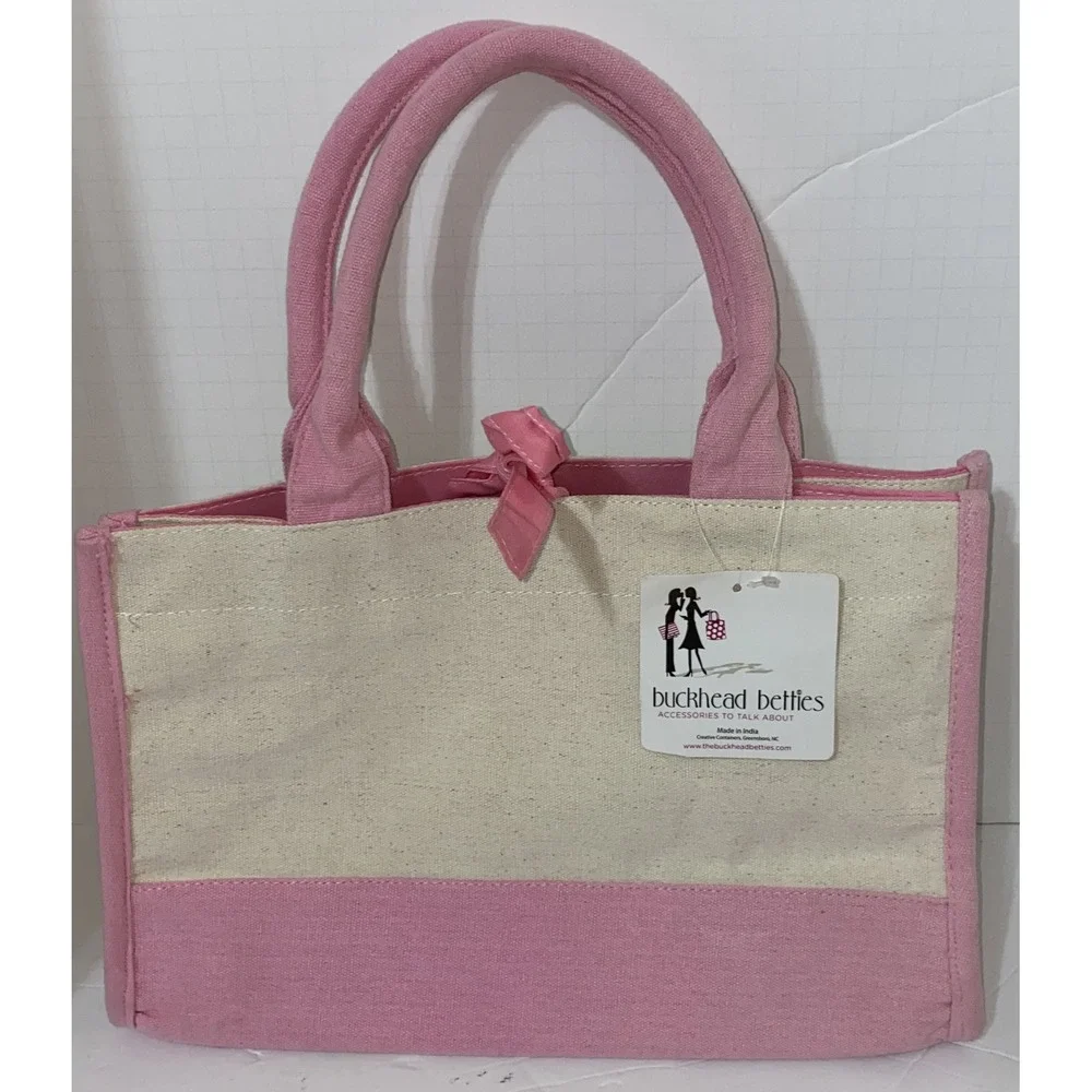 Super Cute Buckhead Betties Harbor Bar Baby Pink Tote Bag Diaper Girl Shower A37